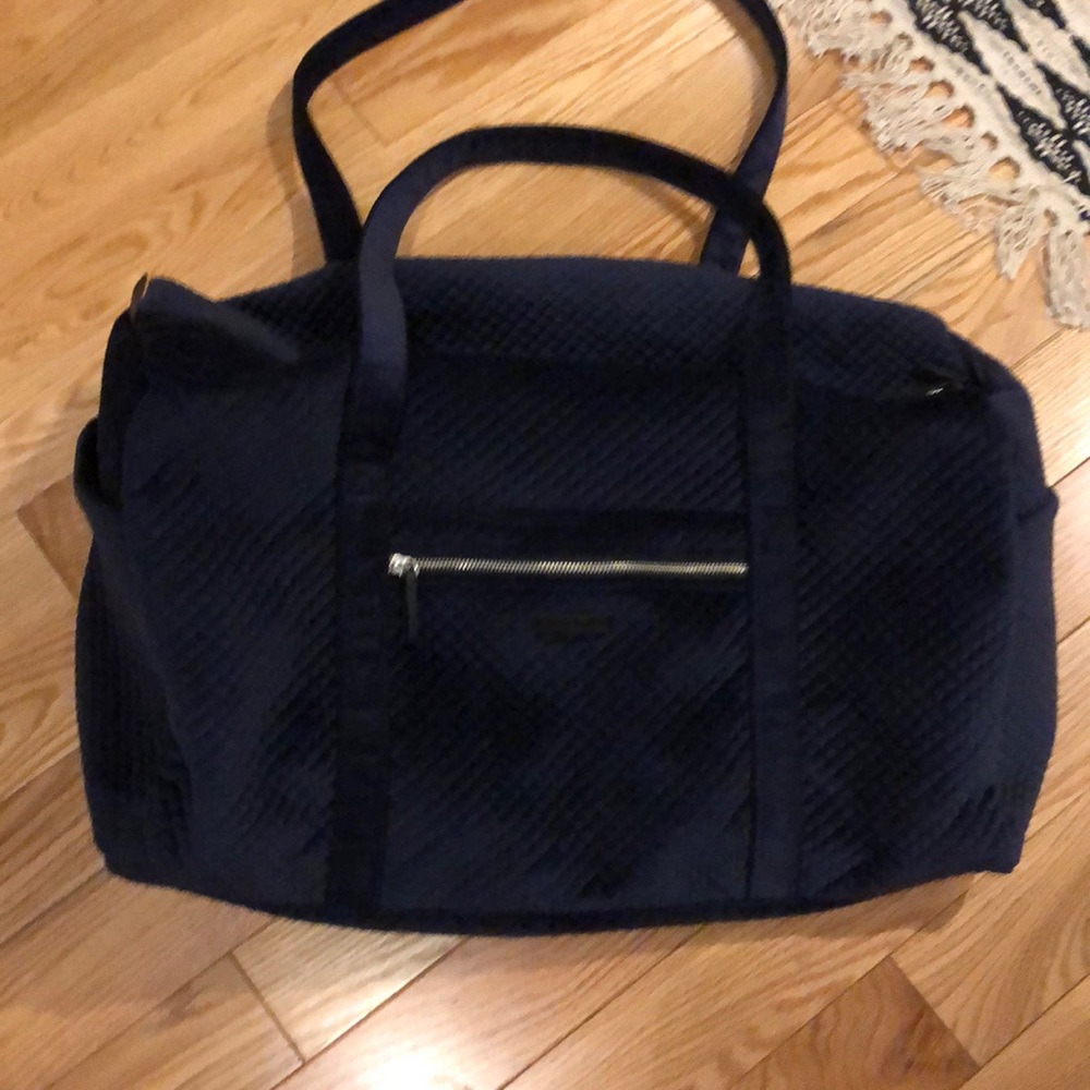 Vera Bradley Quilted Velvet Weekender Bag